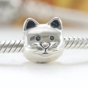 PANDORA CURIOUS CAT CHARM 791706